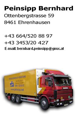 Peinsipp Bernhard, Ehrenhausen, +43 664 / 520 88 97, Ihr Partner bei Schwerlast Aufgaben